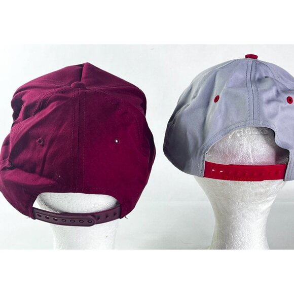 6 Railroad Hats Vintage Snapback Strap Baseball Cap Lot Tank Rail Car - Picture 8 of 12